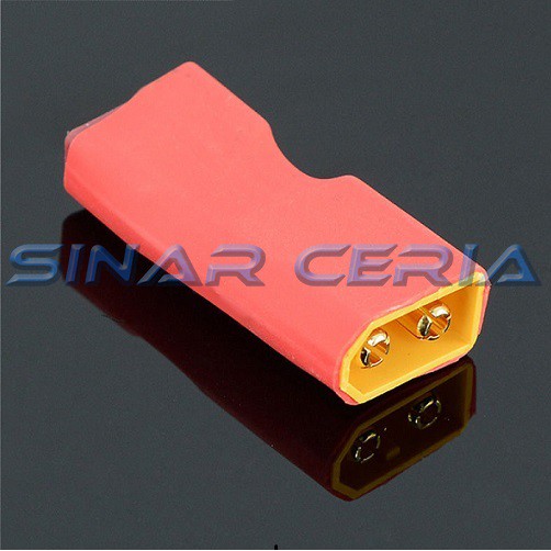 XT60 Male to Dean Style (ขั้วต่อ T) การแปลงตัวเมีย