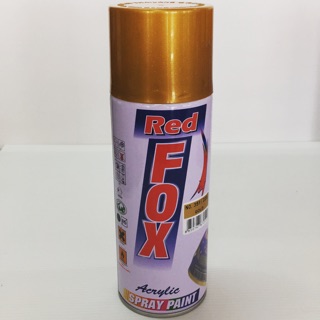 สีสเปรย์ Redfox สีทอง