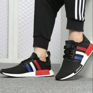 Adidas NMD R1 Tricolorของใหม่ ของแท้100% สีดำ Size 7 uk - 10.5 uk