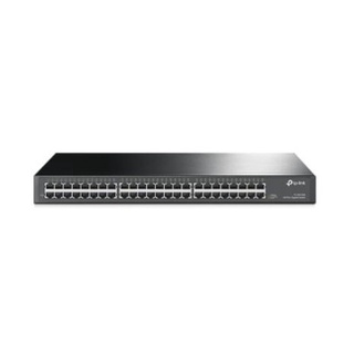 TP-Link TL-SG1048 48-port Gigabit Switch, 48 10/100/1000M RJ45 ports, 1U 19-inch rack-mountable steel case