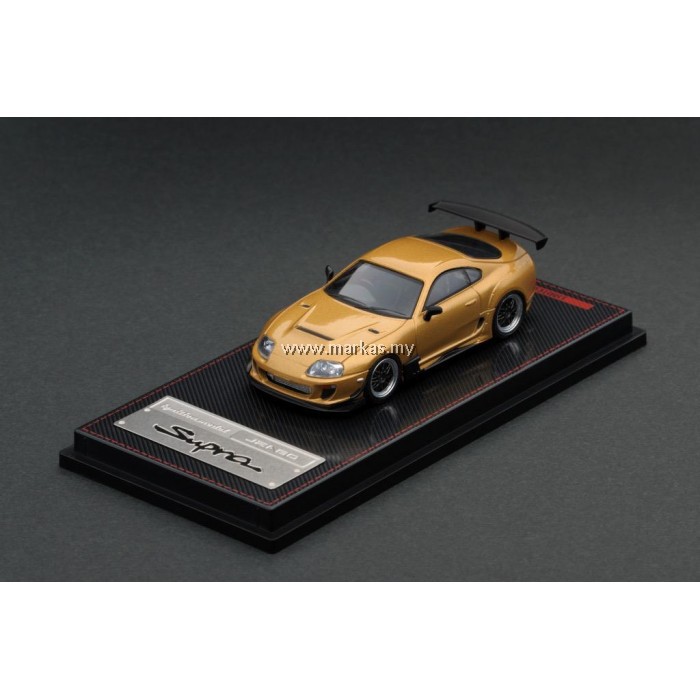 IGNITION MODEL 1/64 1866 TOYOTA SUPRA (JZA80) GOLD