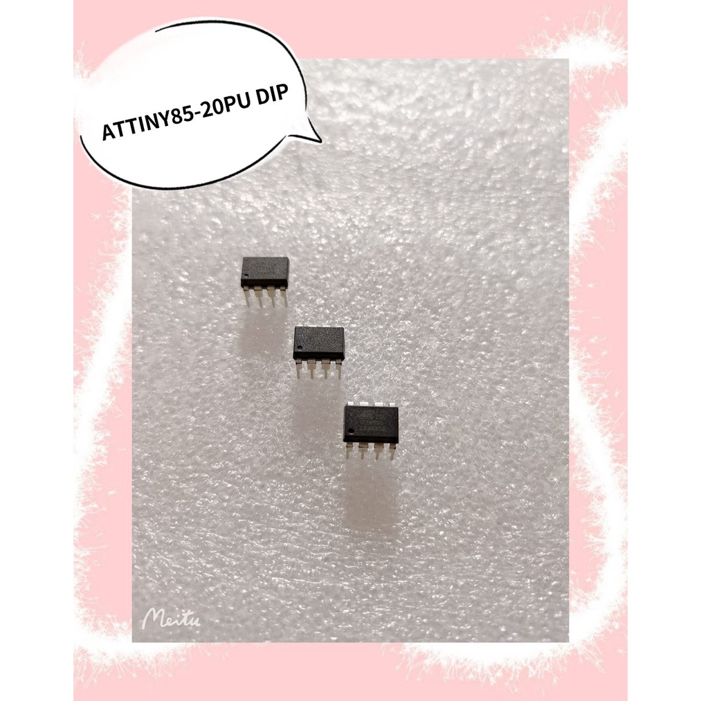 ATTINY85-20PU DIP  สินค้ามีสต็อก พร้อมส่ง (ราคาต่อ1ตัว)