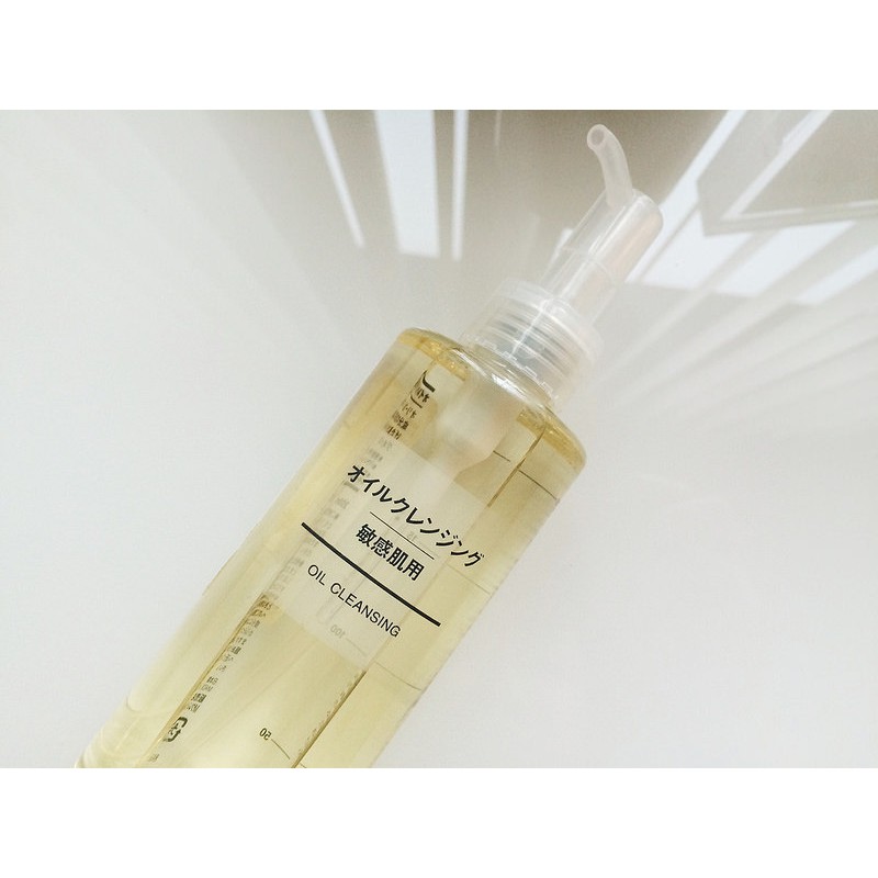 muji sensitive oil cleansing