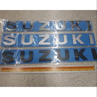 Logo Suzuki ตัวแยก พลาสติก 4x4 cm