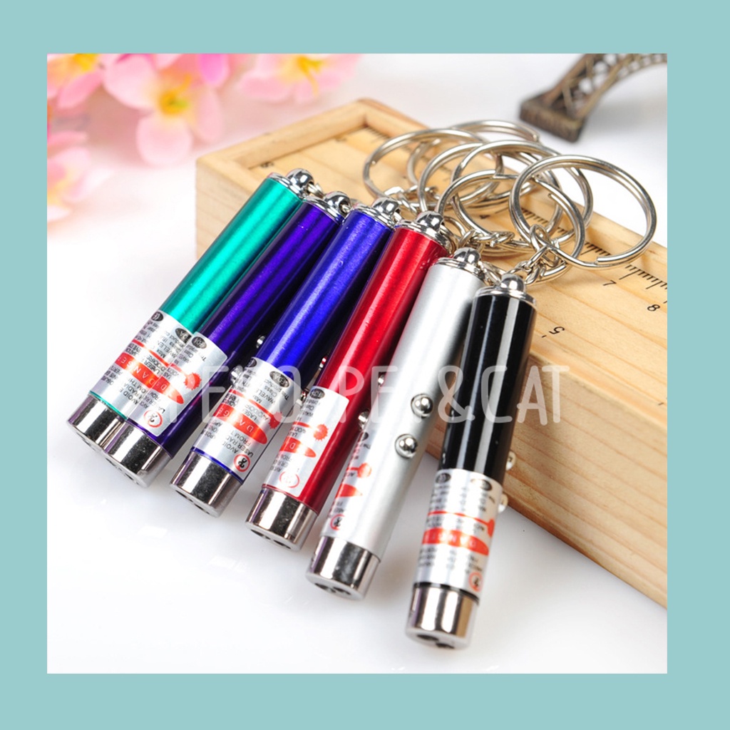 PEKO PET&CAT เลเซอร์ล่อแมว LED [แถมถ่าน] ไฟฉายล่อแมว แสงเลเซอร์ล่อแมว SPOT PET พร้อมส่ง!!