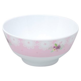 🔥สินค้าขายดี!! เบสิโค ชามข้าว 5 นิ้ว ลาย LOVELY PINK BESICO Rice Bowl 5" with Lovely Pink Design