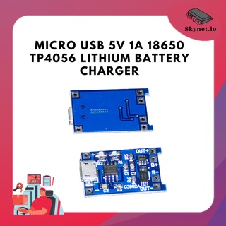 TP4056 - Micro USB 5V 1A Lithium Battery Charger with Protection