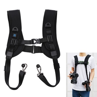 PULUZ Quick Release Double Shoulder สายสะพายกล้อง สายคล้องไหล่ แบบคู่ ใช้สำหรับกล้อง DSLR mirorless