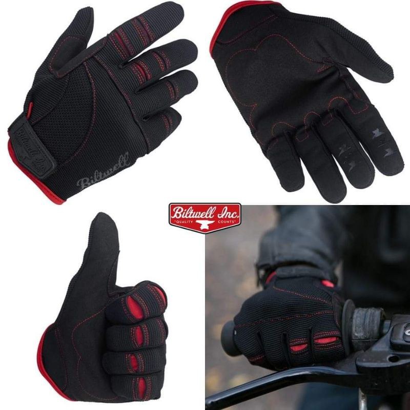ถุงมือ Biltwell รุ่น Moto Glove