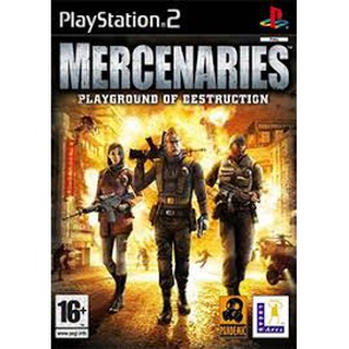 แผ่นเกมส์ Ps2 Mercenaries : Playground of distruction