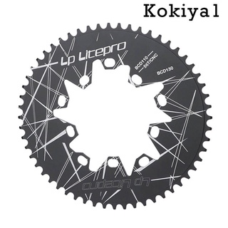 [Hot] แหวนอลูมิเนียมอัลลอยด์ 130BCD 52T -60T สําหรับ 7/8/9/10 Speed Chain