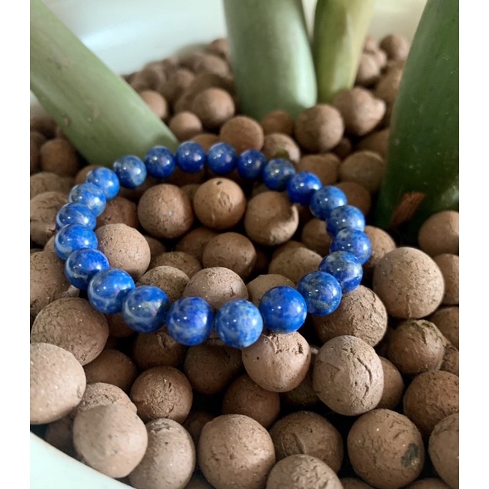 หินลาพิสลาซูลี (Lapis Lazuli) แท้ (💯%)