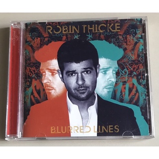 ซีดีเพลง ของแท้ ลิขสิทธิ์ มือ 2 สภาพดี...ราคา 250 บาท “Robin Thicke” อัลบั้ม “Blurred Lines”