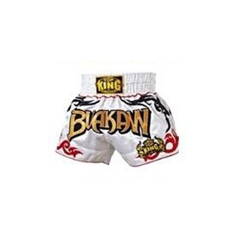 New Top King Muay Thai Shorts กางเกงขาสั่น มวยไทย เนื้อผ้า Satin Normal Styles หลากลาย กางเกงมวยผู้ใหญ่ ขนาด M L XL.