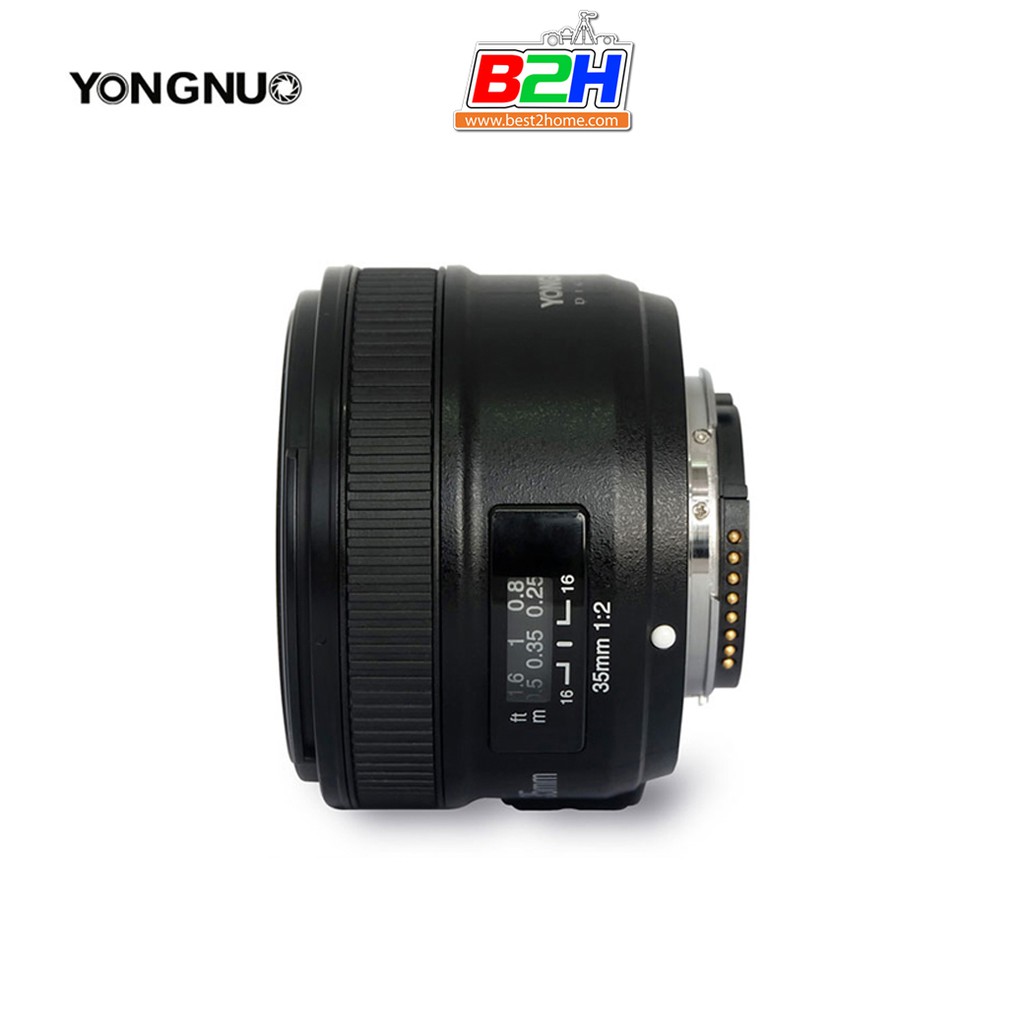 LENS YONGNUO 35MM./F2 FOR NIKON DSLR ประกันศูนย์ในไทย 1 ปี