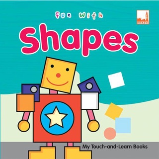 หนังสือสำหรับเด็ก My Touch and Learn - Fun with Shapes เรียนรู้รูปร่าง คำศัพท์