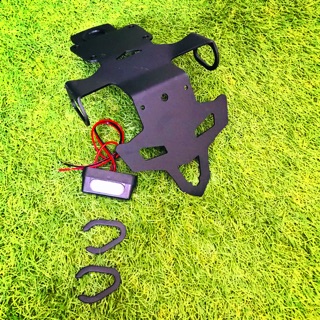 ท้ายสั้น ไม่พับ ตรงรุ่นสำหรับ MT-15 v.1 ไฟเลี้ยว เดิม พร้อม รูกุญแจ