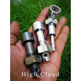 ไปป์สกรูเหล็กคุณภาพสูงแบบพกพา Portable Mini Metal Screw Pipe