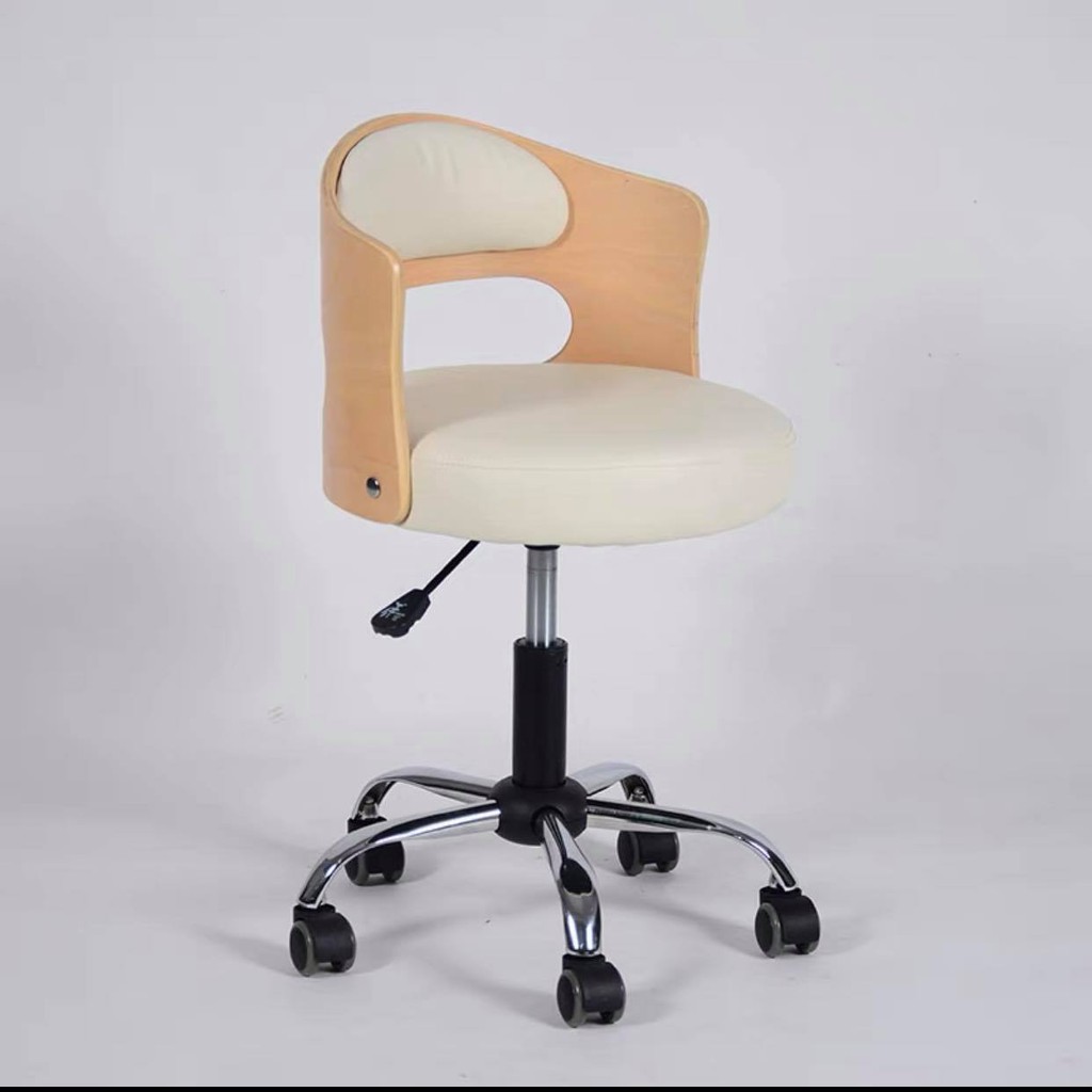 Good luck เก้าอี้สำนักงาน เบาะหนัง ปรับระดับสูงต่ำ ล้อหมุน 360 องศา Office Chair ch83*สินค้าสั่งผลิต30วัน*