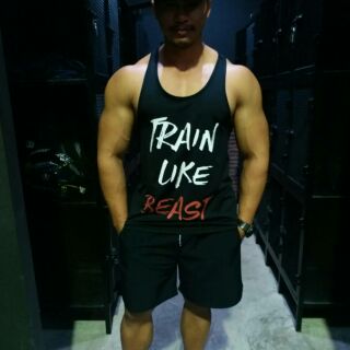 TRAIN LIKE BEAST เสื้อกล้าม เท่ห์ๆ