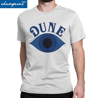 ผ้าฝ้าย 100%เสื้อยืดคอกลม ผ้าฝ้าย พิมพ์ลาย Dune By Frank Herbert Arrakis Sandworm สําหรับผู้ชายS-3XL