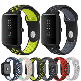 สายนาฬิกาข้อมือ ซิลิโคน สำหรับ Xiaomi Huami Amazfit Bip BIT Lite Youth