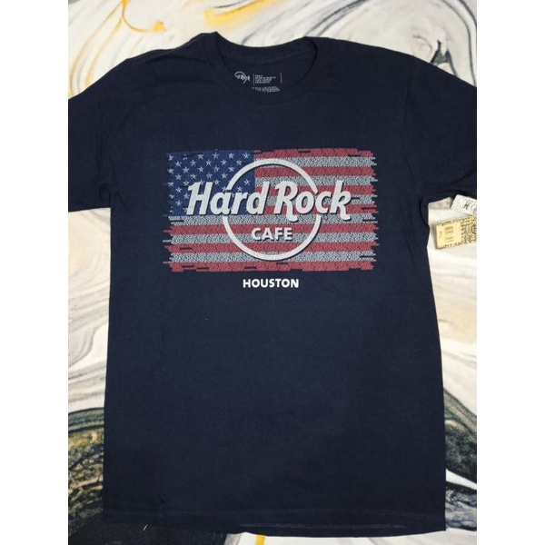 เสื้อยืด HARD ROCK CAFE - HOUSTON REPEAT FLAG (ของแท้ HRC)