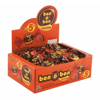 บอนโอบอน (BON O BON) ขนมช็อกโกแลตสอดไส้ 1กล่อง 24 ชิ้น (มี 3 รสชาติ)