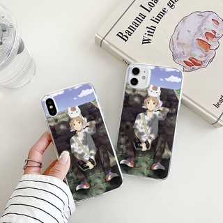 Natsume เคสไอโฟน 12 14 promax 8 พลัส cute 12 iPhone 11 13 pro max 7 8 plus se2020 animation case Xr Xs X max เคส นิ่ม