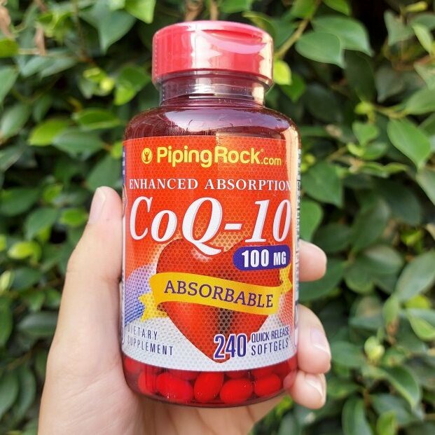 PipingRock®) Enhanced Absorbable CoQ10 100 mg 120 or 240 Softgels โคคิวเทน  Q10 คิวเทน โคเอนไซม์คิวเทน Q-10 Piping Rock | Shopee Thailand