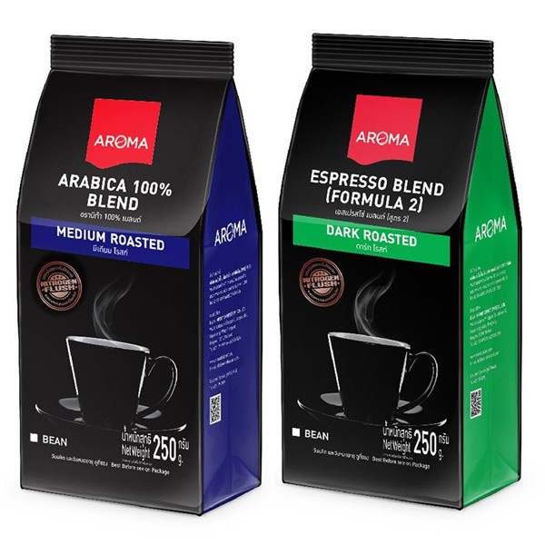 เมล็ดกาแฟคั่วกลางaroma ถูกที่สุด พร้อมโปรโมชั่น พ.ย. 2022BigGoเช็คราคา