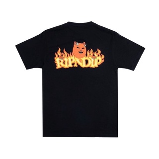 SLUM LTD - RIPNDIP SM22 Devils Work Tee Black