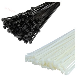 Cable Ties Wraps / Zip Ties, White 200pcs 150mmX3mm