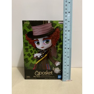 Qposket Disney Characters - Alice in Wonderland - Mad Hatter (A) แท้ มือ 1