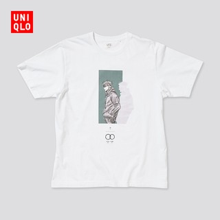 Uniqlo เสื้อยืดคอกลม แขนสั้น ลายการ์ตูนมังงะ สําหรับผู้ชาย ผู้หญิง (UT) 440676