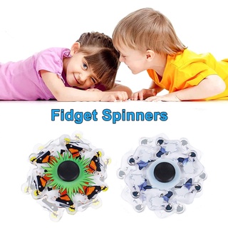 ของเล่น Animated Fidget Spinner Slow Bearing สําหรับผู้ใหญ่เด็กเล่นคลายเครียด