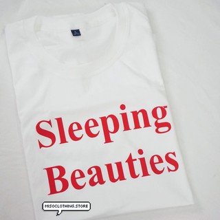 "Sleeping Beauties" เสื้อยืดสกรีน สวมใส่สบาย