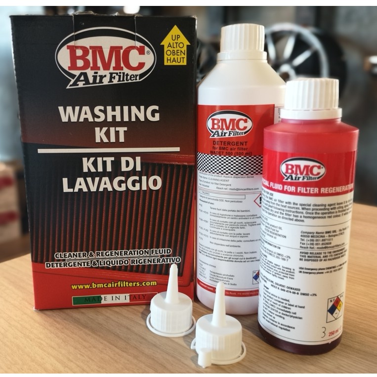 น้ำยาล้างกรอง BMC  (made in Italy) แบบหยด