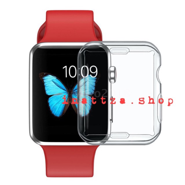&lt;พร้อมส่ง&gt;⌚️38MM-ซีรีย์ 3/2/1 เคสTPU คลุมจอแอปเปิ้ลว้อทซ์  (38MM-series 3/2/1 apple watch tpu case)
