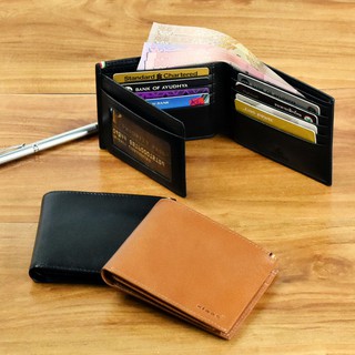 05-217/13 tri-fold wallet กระเป๋าสตางค์หนังแท้ กระเป๋าตังค์หนังแท้ แบรนด์ klaas ของแท้