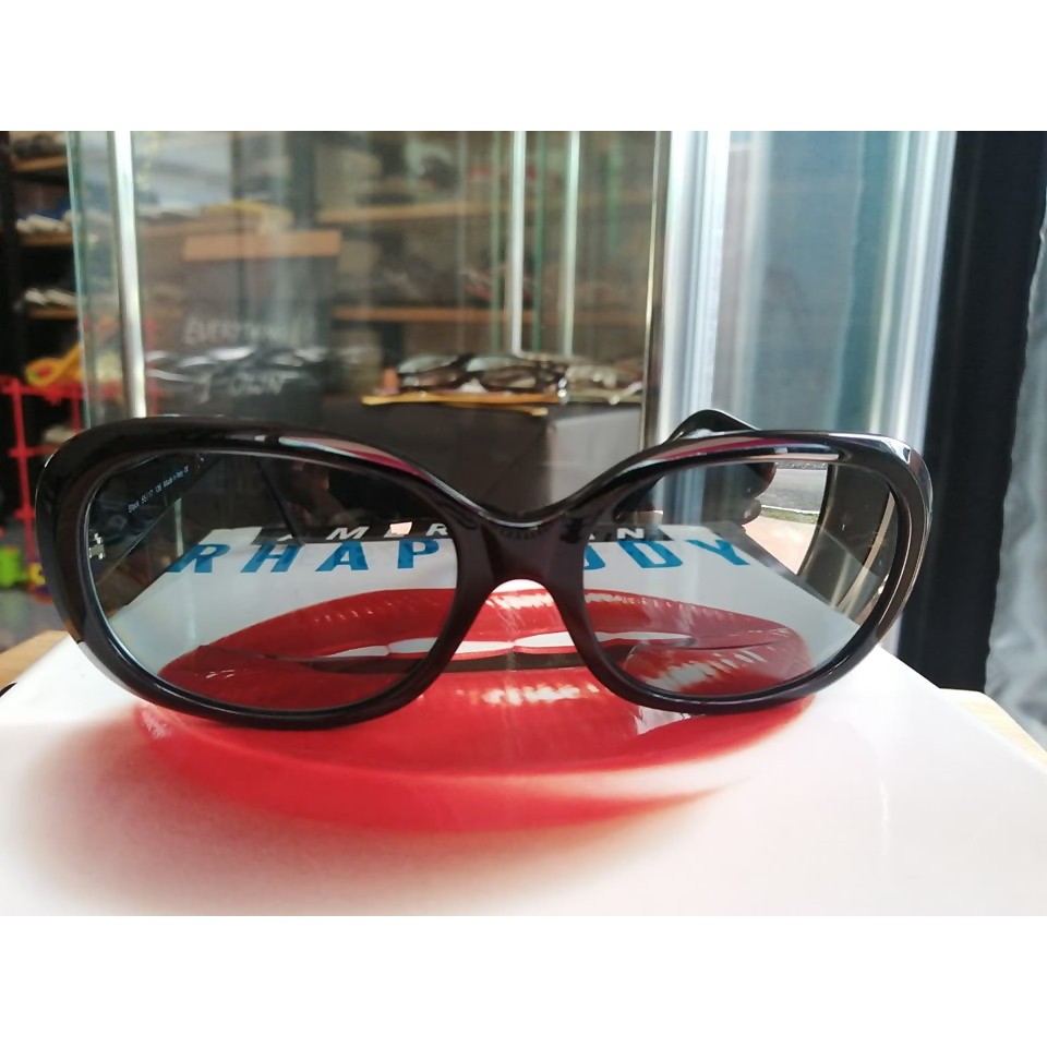 Kirkland Signature Barbera 451143 made in Italy size 55-17-135 Black Frame กรอบแว่นตาของแท้มือสอง ผล