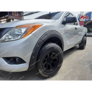 คิ้วล้อ โป่งคิ้วล้อ MAZDA BT-50 2012-2019 ขนาด 6 นิ้ว หมุดสแตนเลส ใส่ได้ทั้งรุ่น 4 ประตู แคป และตอนเดียว