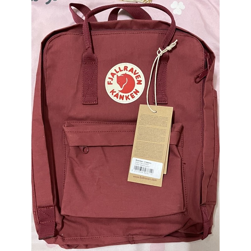 กระเป๋า kanken สีแดง