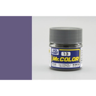 สีสูตรทินเนอร์ mr.color c13 neutral grey