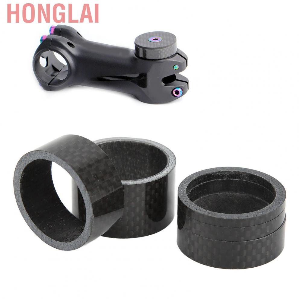 Honglai Bicycle Headset Spacer OD2 Bike Front Fork Stem Spacers Carbon