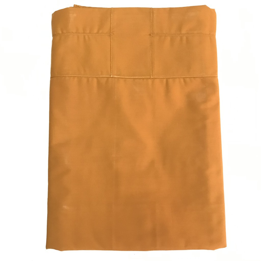 สบงขันธ์สีพระราช ผ้าคอมทวิว ขนาด90x250cm.