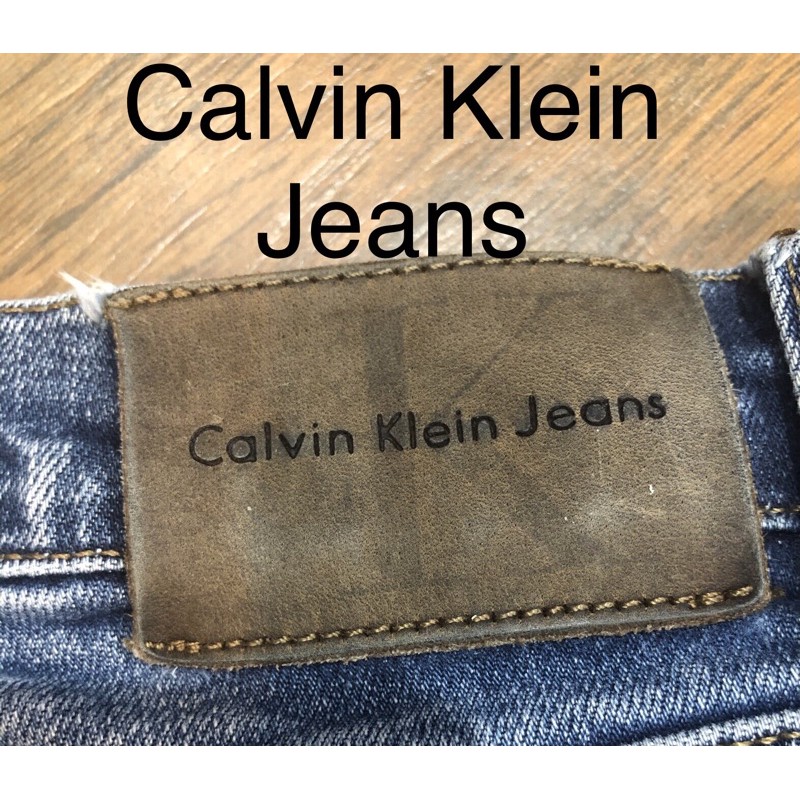 SALE🔥Calvin Klein Jeans กางเกงยีนส์ Calvin Klein Jeans CK เอว 25 นิ้ว ผ้ายีนส์ยืดได้นิดหน่อย ทรงสวย