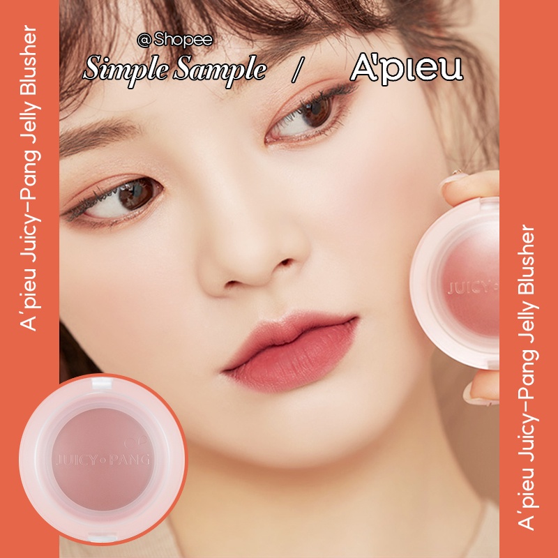 [APIEU] a'pieu Juicy Pang Jelly Blusher pink cheek tint peach blush korean