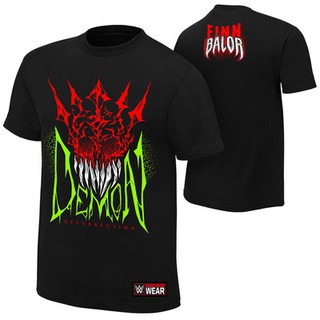 WWE เสื้อยืดมวยปล้ำ เสื้อยืด Finn Balor Resurrection