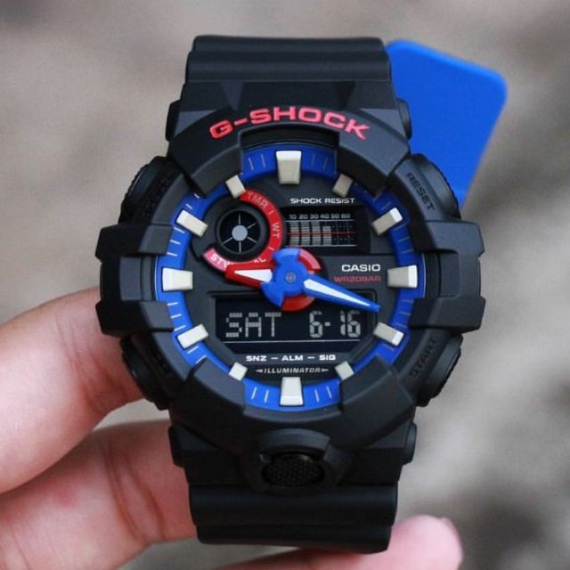 G-Shock GA-700LT-1A ฉายา PEPSI